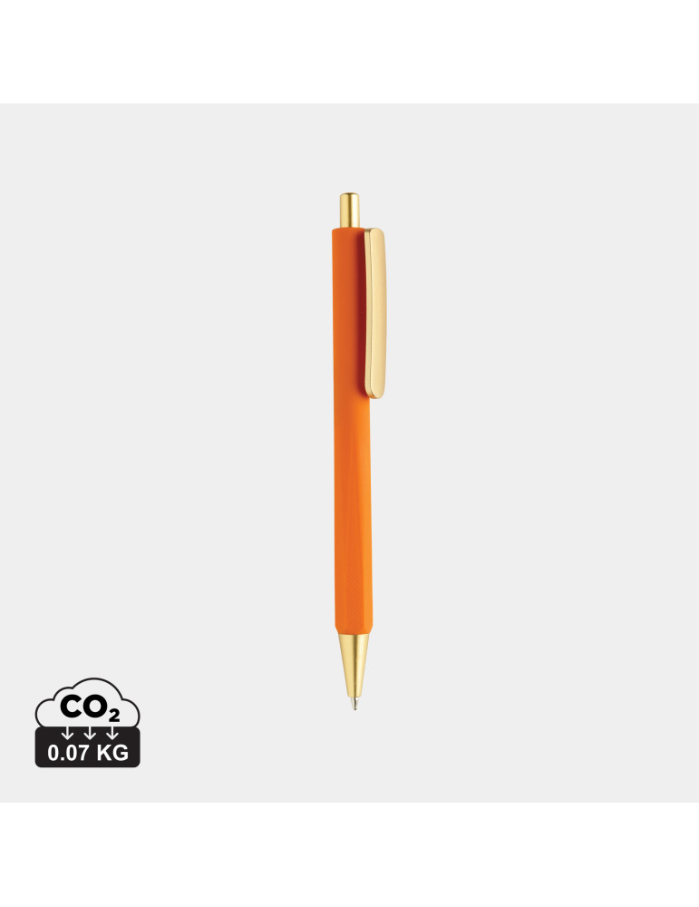 Stylo Edge trois faces finition métallique RCS personnalisable