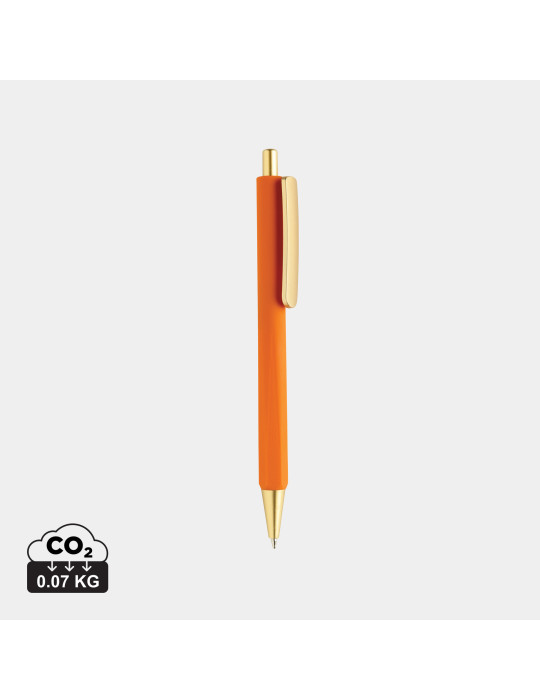 Stylo Edge trois faces finition métallique RCS personnalisable
