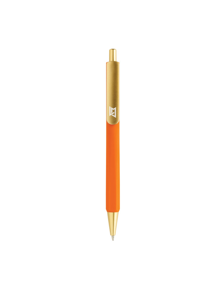 Stylo Edge trois faces finition métallique RCS personnalisable
