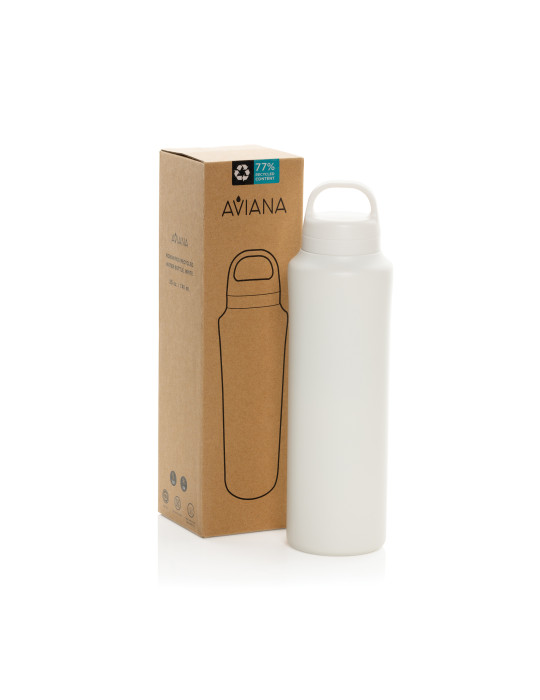 Gourde 740ml en acier recyclé RCS Aviana Rowan personnalisable
