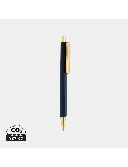 Stylo Edge trois faces finition métallique RCS personnalisable