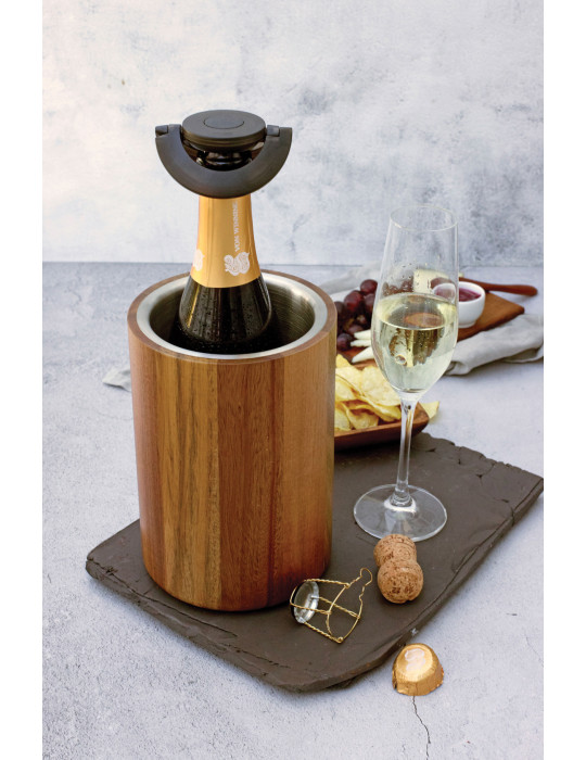 Bouchon à champagne AdHoc Gusto extra-plat personnalisable