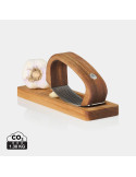 Presse-ail AdHoc RoccaAlio avec planche en acacia publicitaire