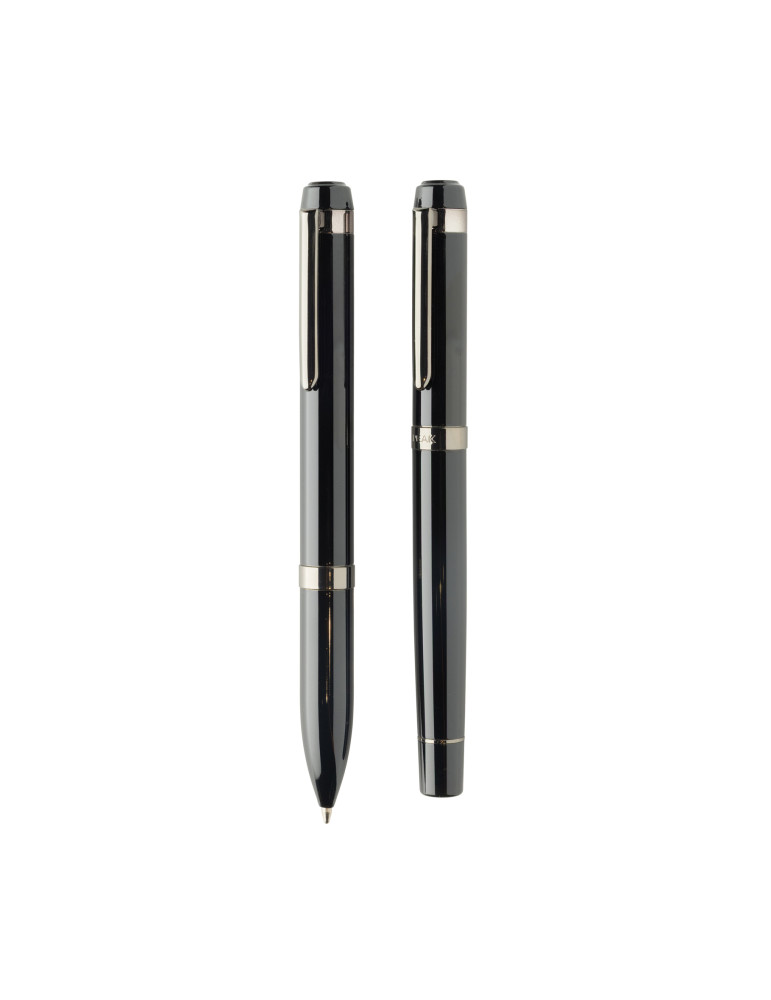 Coffret stylos Swiss Peak Oslo en métal RCS personnalisable