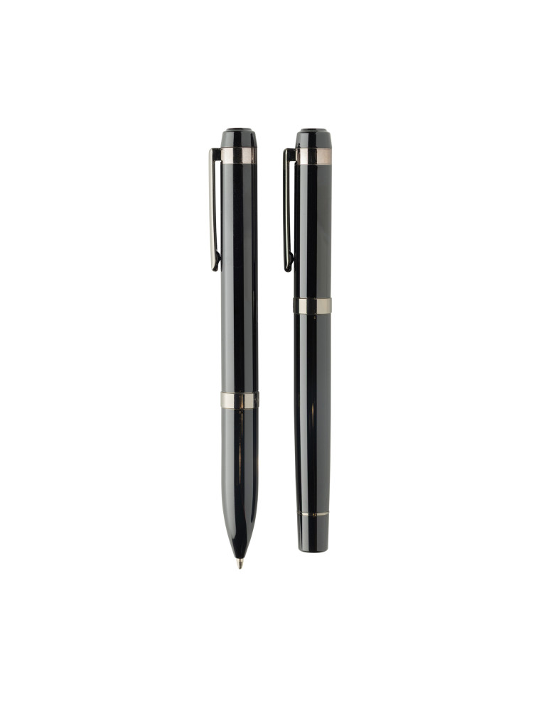 Coffret stylos Swiss Peak Oslo en métal RCS personnalisable