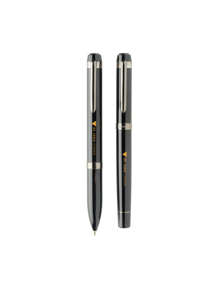 Coffret stylos Swiss Peak Oslo en métal RCS personnalisable