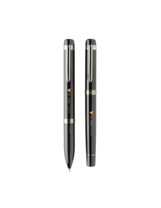 Coffret stylos Swiss Peak Oslo en métal RCS personnalisable