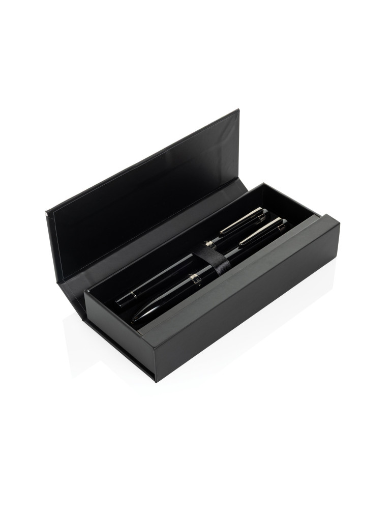 Coffret stylos Swiss Peak Oslo en métal RCS personnalisable