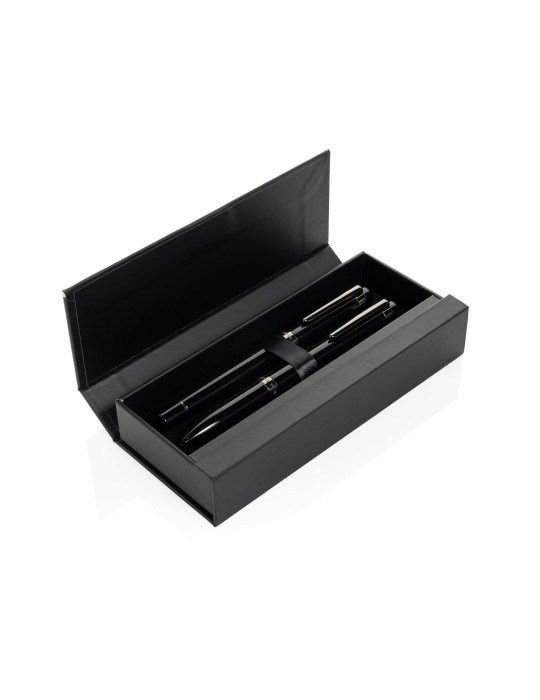Coffret stylos Swiss Peak Oslo en métal RCS personnalisable