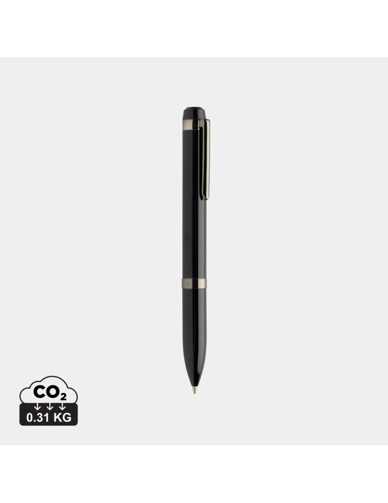 Stylo Swiss Peak Oslo en acier recyclé RCS personnalisable