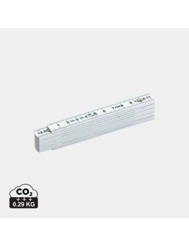 Mètre pliable 1 m à 10 lames personnalisable