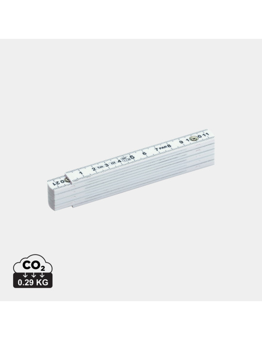 Mètre pliable 1 m à 10 lames personnalisable