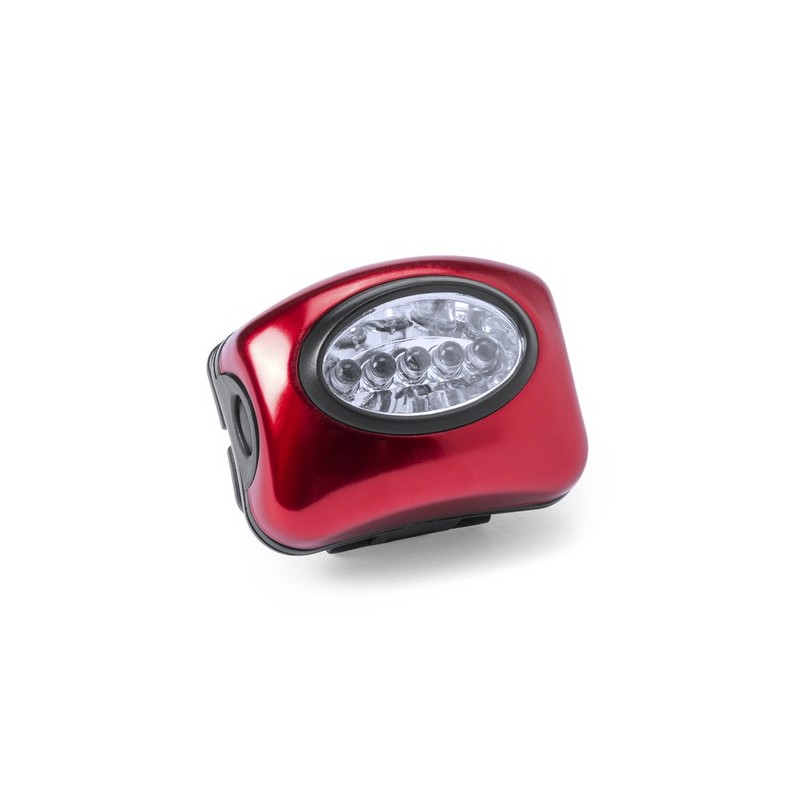 Lampe Frontale Pratique Éclairage Puissant Lokys Matières : aluminium Couleurs : bleu goodies entreprise design