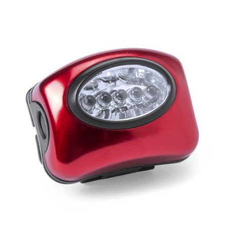 Lampe Frontale Pratique Éclairage Puissant Lokys Matières : aluminium Couleurs : bleu goodies entreprise design