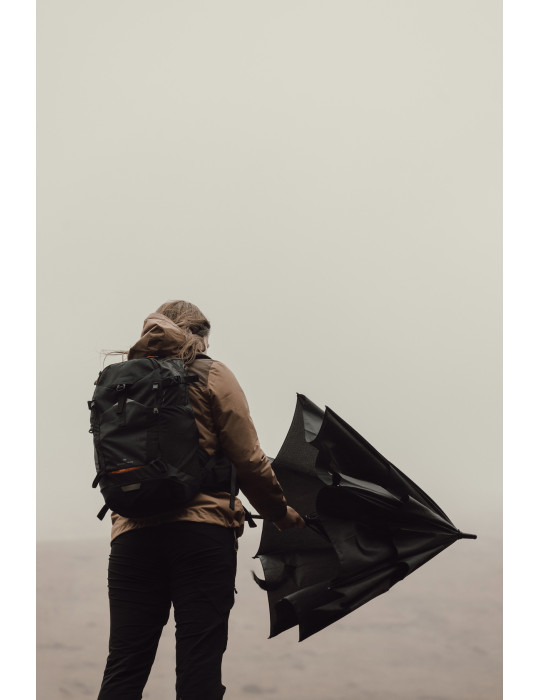 Parapluie tempête 27'' en RPET AWARE Nordic Drift Trail personnalisable