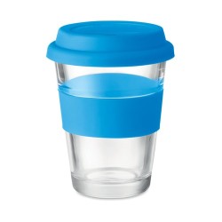Gobelet en verre personnalisable  350 ml - ASTOGLASS Matières : verre Couleurs : bleu livraison express 24h 48h