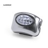 Lampe Frontale Pratique Éclairage Puissant Lokys Matières : aluminium Couleurs : rouge goodies publicitaire événementiel