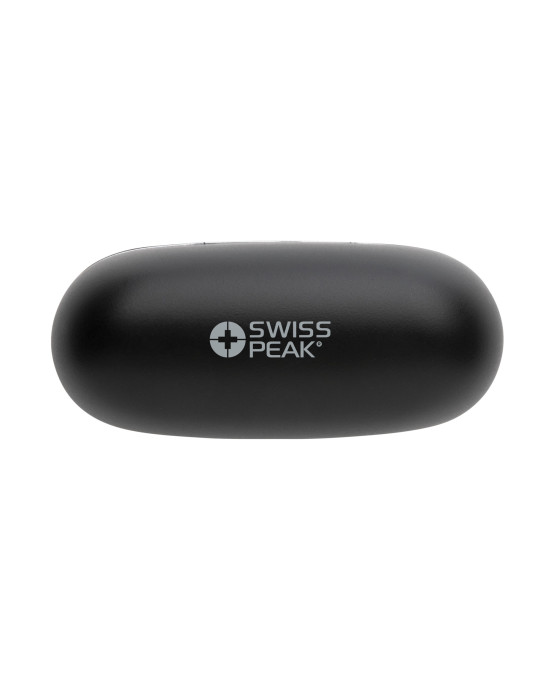 Écouteurs Swiss Peak TWS 2.0 en ABS recyclé personnalisables