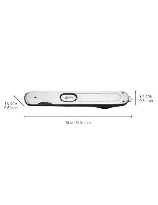 Tire-bouchon AdHoc PushPull avec coupe-capsule personnalisable