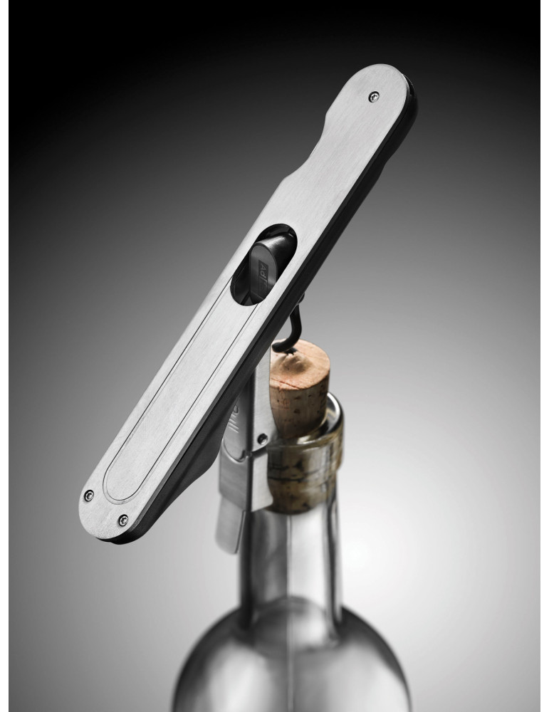 Tire-bouchon AdHoc PushPull avec coupe-capsule personnalisable
