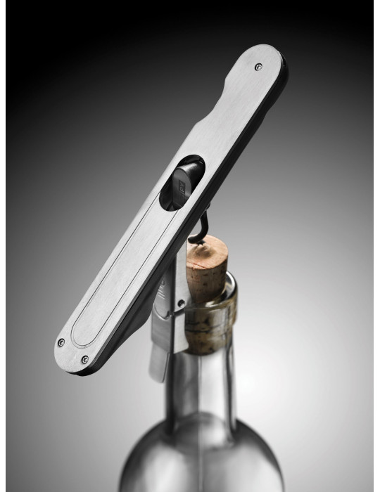 Tire-bouchon AdHoc PushPull avec coupe-capsule personnalisable