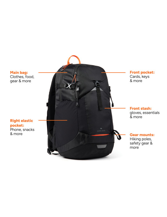 Sac à dos 24L en RCS Nordic Drift Trail personnalisable
