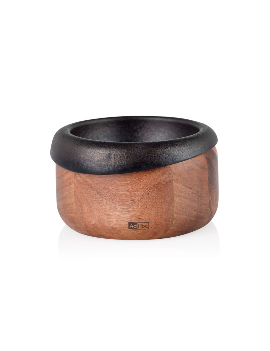 Mortier AdHoc Crush en fonte avec manche acacia personnalisable