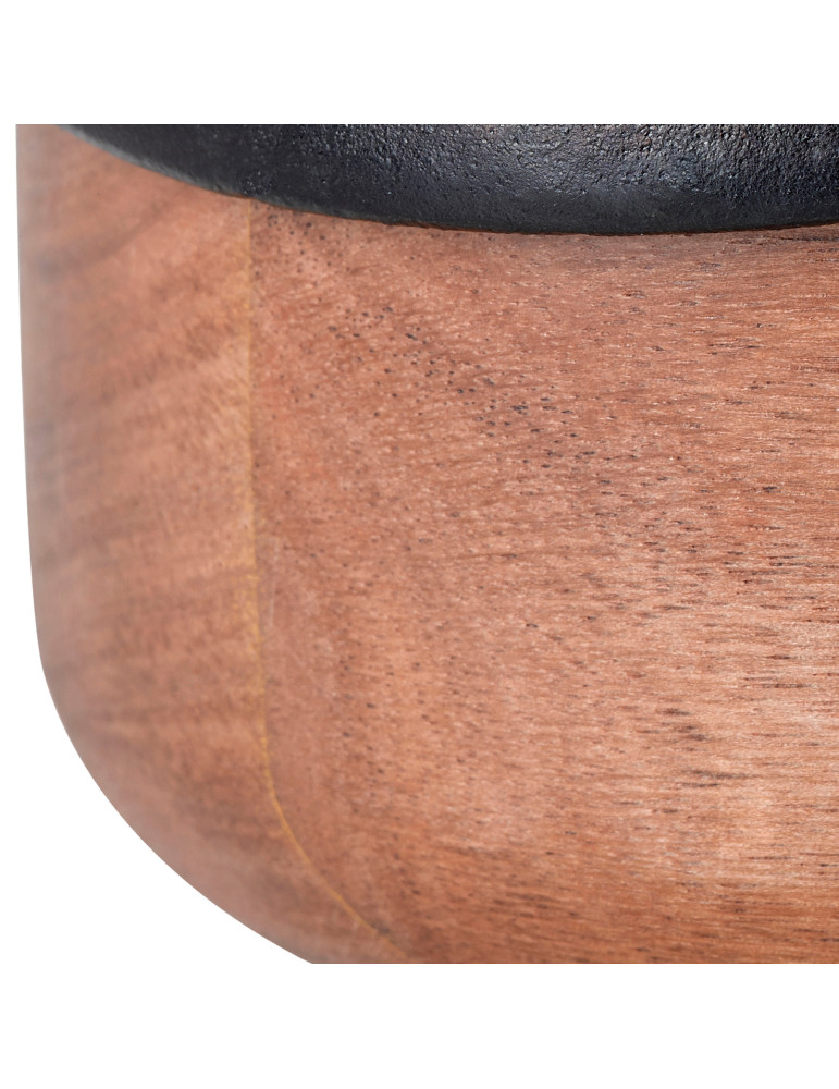 Mortier AdHoc Crush en fonte avec manche acacia personnalisable