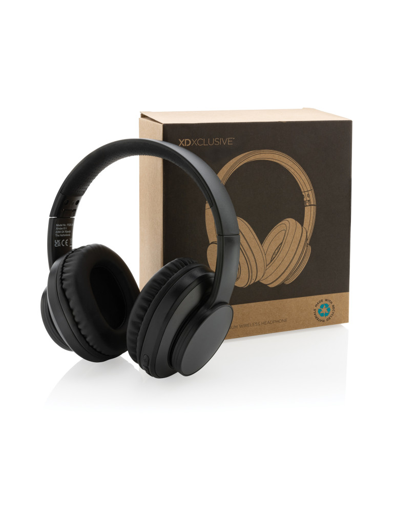 Casque pliable Terra en aluminium recyclé RCS personnalisable
