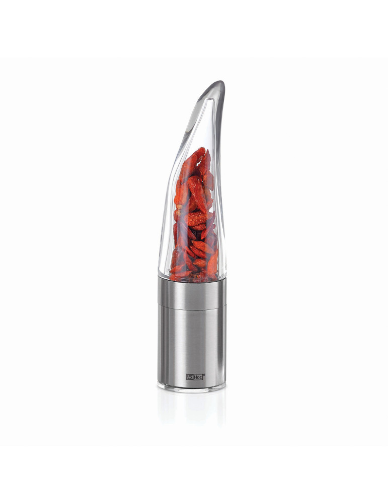 Coupe-piment AdHoc Pepe en inox et acrylique personnalisable