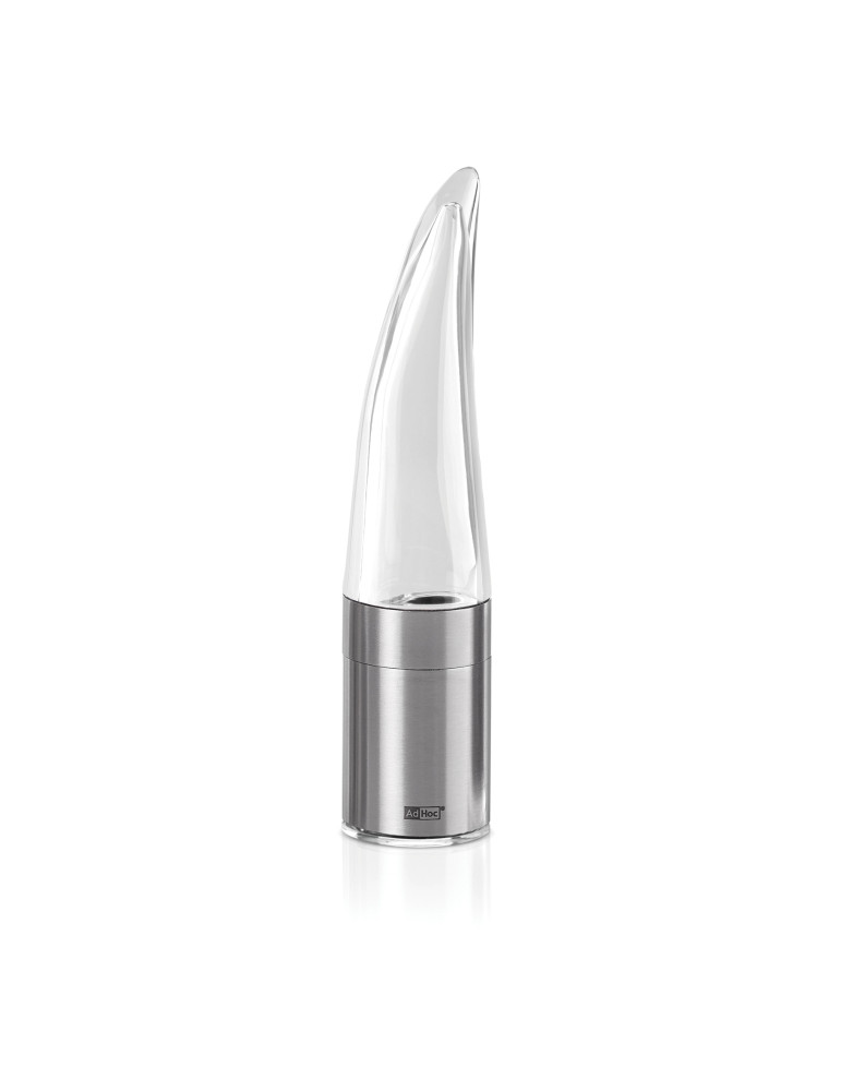 Coupe-piment AdHoc Pepe en inox et acrylique personnalisable