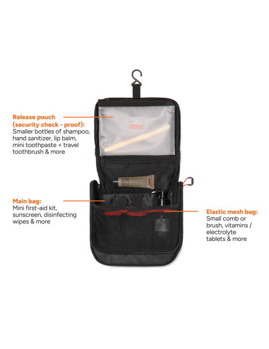 Trousse de toilette 3L en RCS Nordic Drift Trail personnalisable