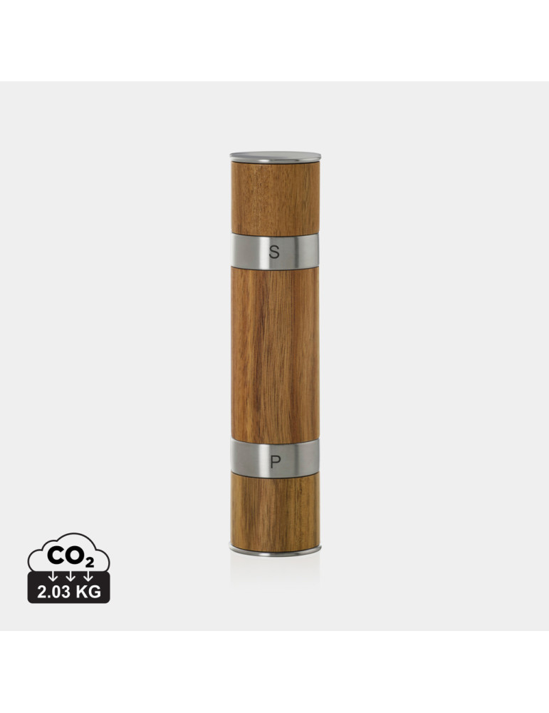 Double moulin sel et poivre AdHoc Duomill personnalisable