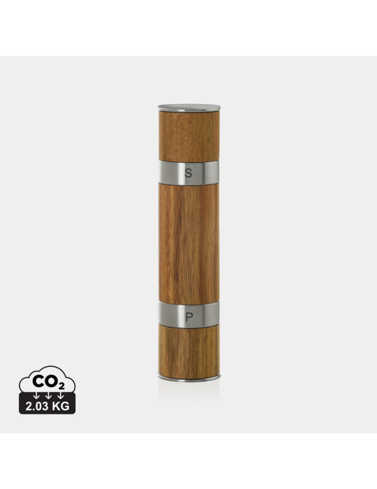 Double moulin sel et poivre AdHoc Duomill personnalisable