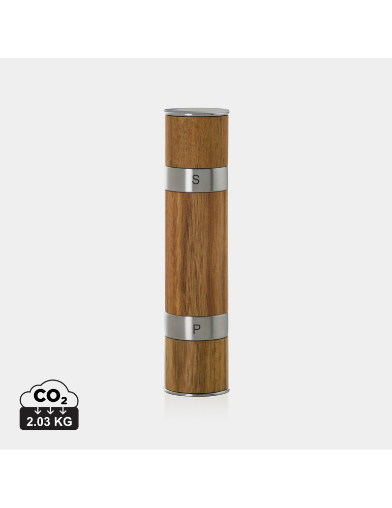 Double moulin sel et poivre AdHoc Duomill personnalisable