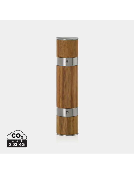 Double moulin sel et poivre AdHoc Duomill personnalisable