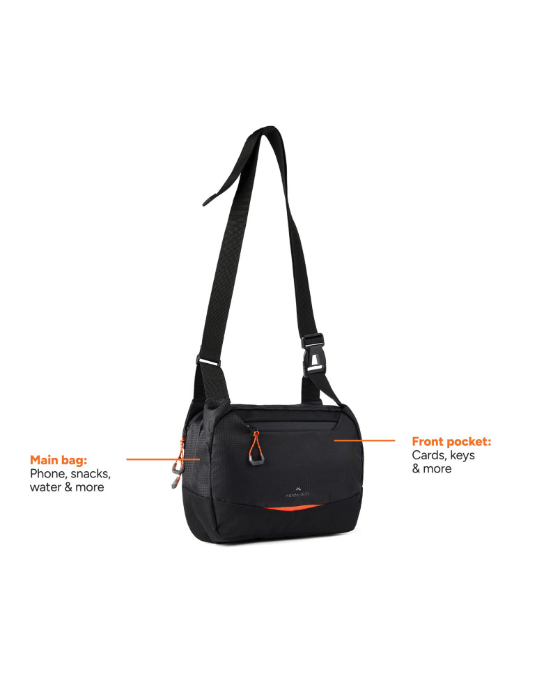 Sac à bandoulière 4L en RCS Nordic Drift Trail personnalisable