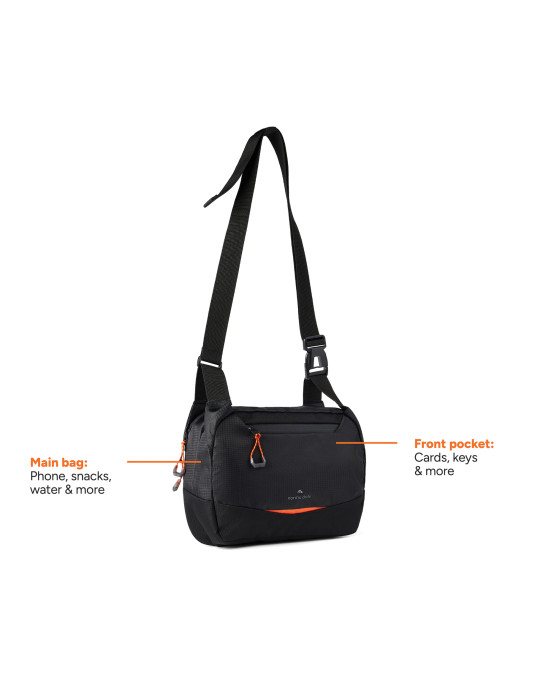 Sac à bandoulière 4L en RCS Nordic Drift Trail personnalisable