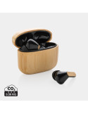Écouteurs TWS bambou RCS 14 h personnalisables P329.93
