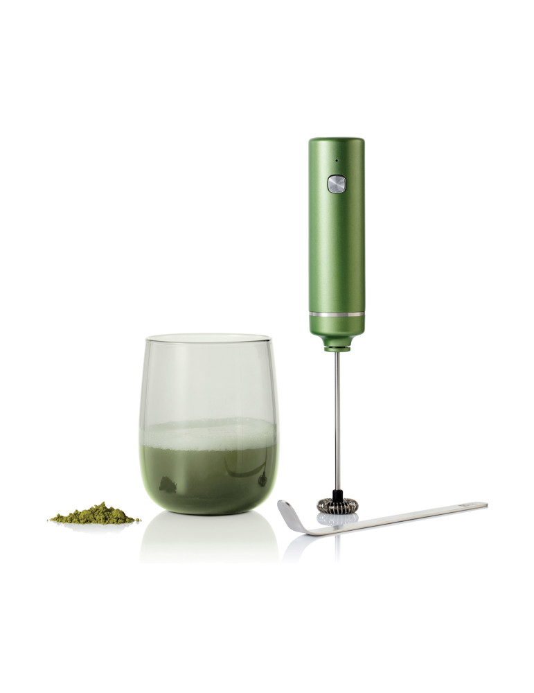Coffret matcha AdHoc Chado avec mousseur rechargeable personnalisable
