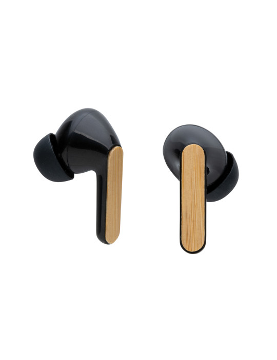 Écouteurs TWS bambou RCS 14 h personnalisables P329.93