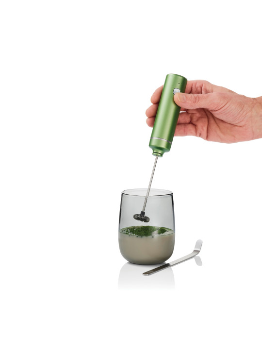 Coffret matcha AdHoc Chado avec mousseur rechargeable personnalisable