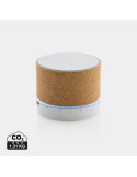 Enceinte sans fil 3 W avec boîtier en liège personnalisable