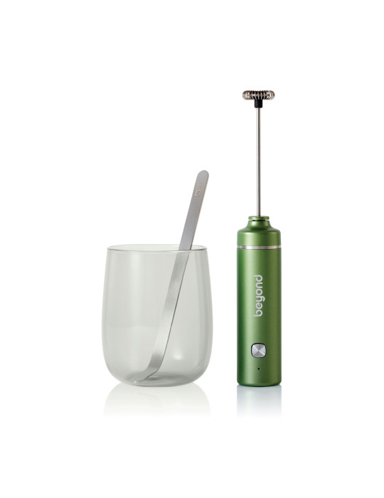 Coffret matcha AdHoc Chado avec mousseur rechargeable personnalisable