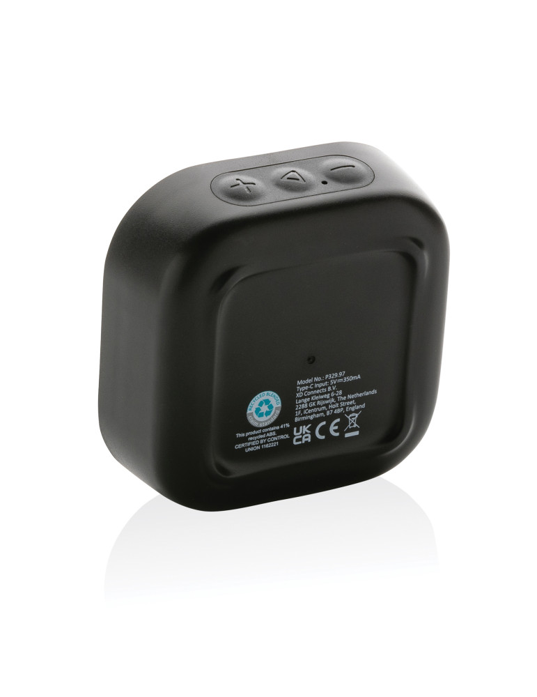 Enceinte Soundbox 3 W en ABS recyclé RCS personnalisable