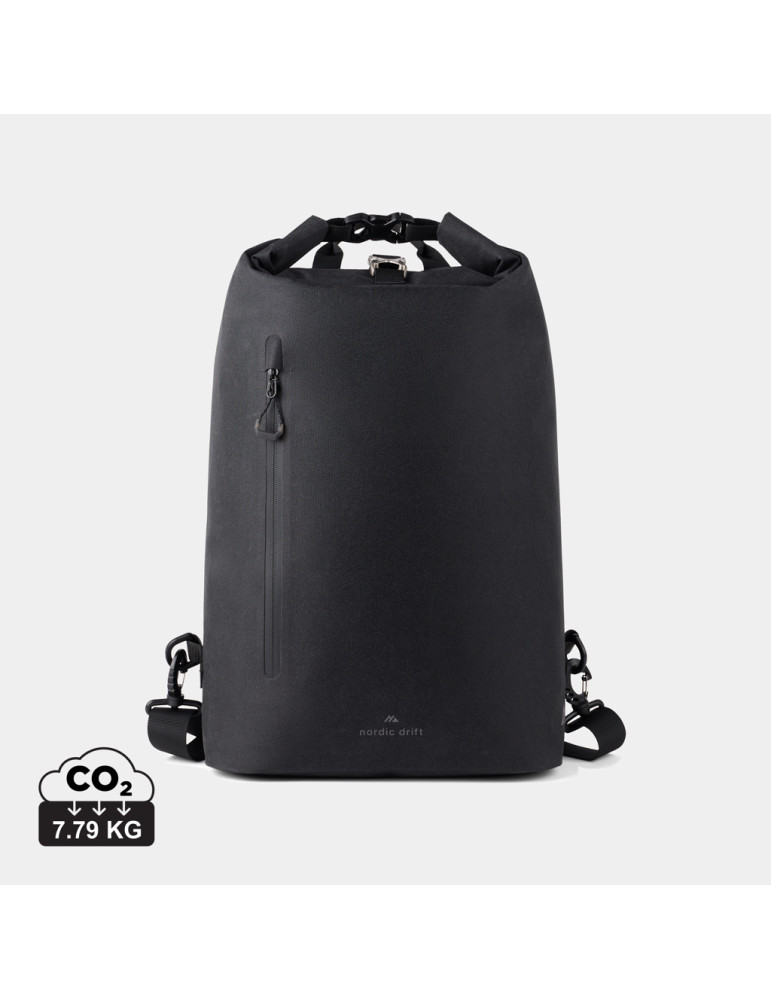 Sac à vélo imperméable 25L Nordic Drift Trail RCS personnalisable