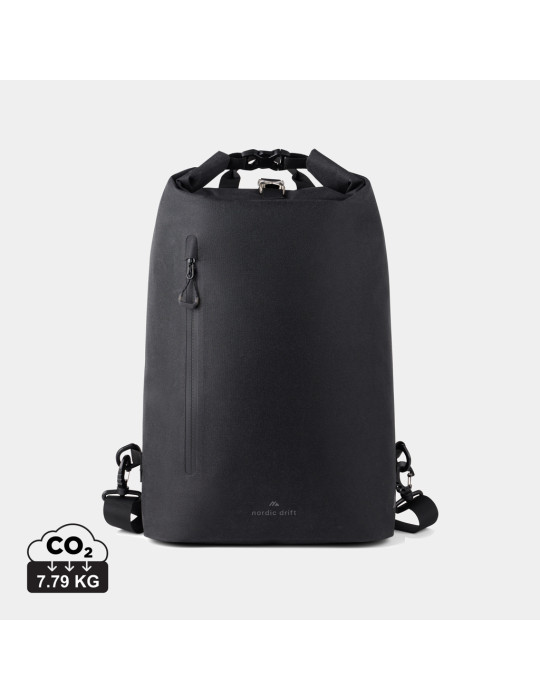 Sac à vélo imperméable 25L Nordic Drift Trail RCS personnalisable