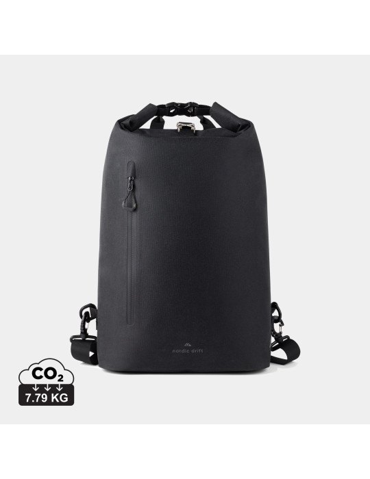 Sac à vélo imperméable 25L Nordic Drift Trail RCS personnalisable