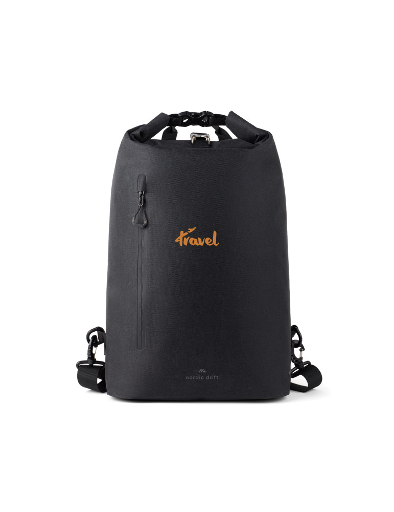 Sac à vélo imperméable 25L Nordic Drift Trail RCS personnalisable