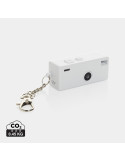 Porte-clés appareil photo Cliq it en ABS recyclé personnalisable